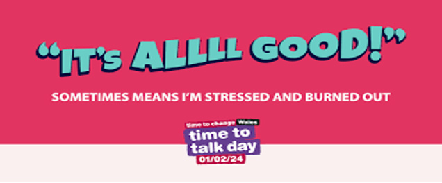 Time to Talk Day - 01/02/2024